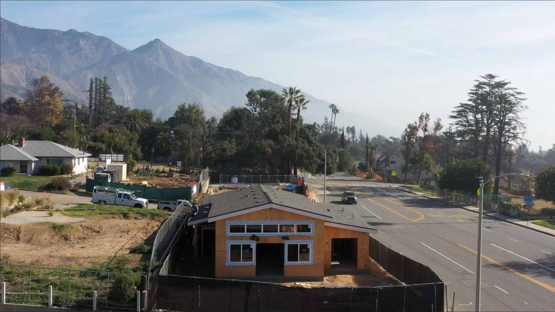 Newly rebuilt luxury home rising from fire-damaged land in Altadena - 1st Choice Development